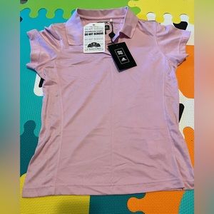 🌺Pale pink Adidas polo